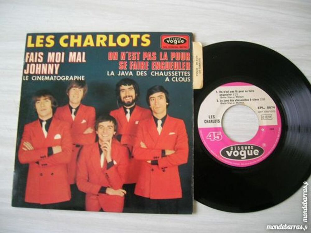 EP LES CHARLOTS Fais moi mal Johnny CD et vinyles