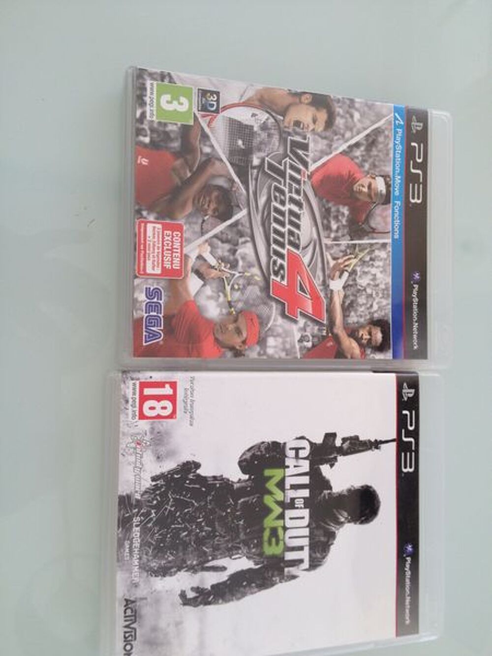 Lot de 2 jeux ps Consoles et jeux vidéos