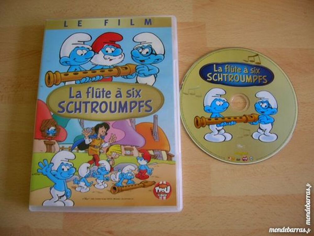 DVD LA FLUTE A SIX SCHTROUMPFS - Dessin Anim&eacute; DVD et blu-ray