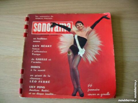 SONORAMA ZIZI JEANMAIRE/Béart/Léo Ferré N°36 15 Nantes (44)