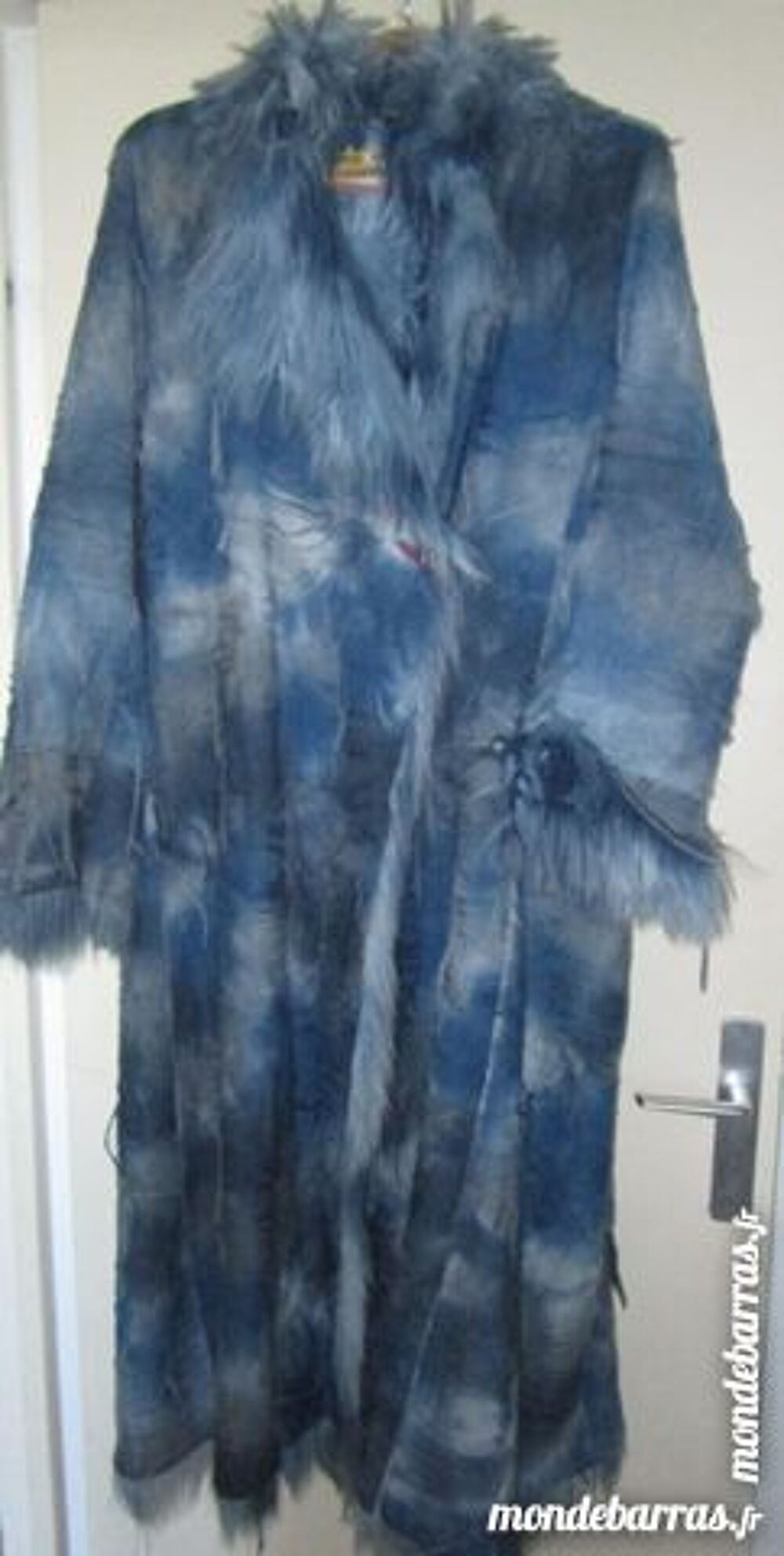 MANTEAU FANTAISIE BLEUE Vêtements