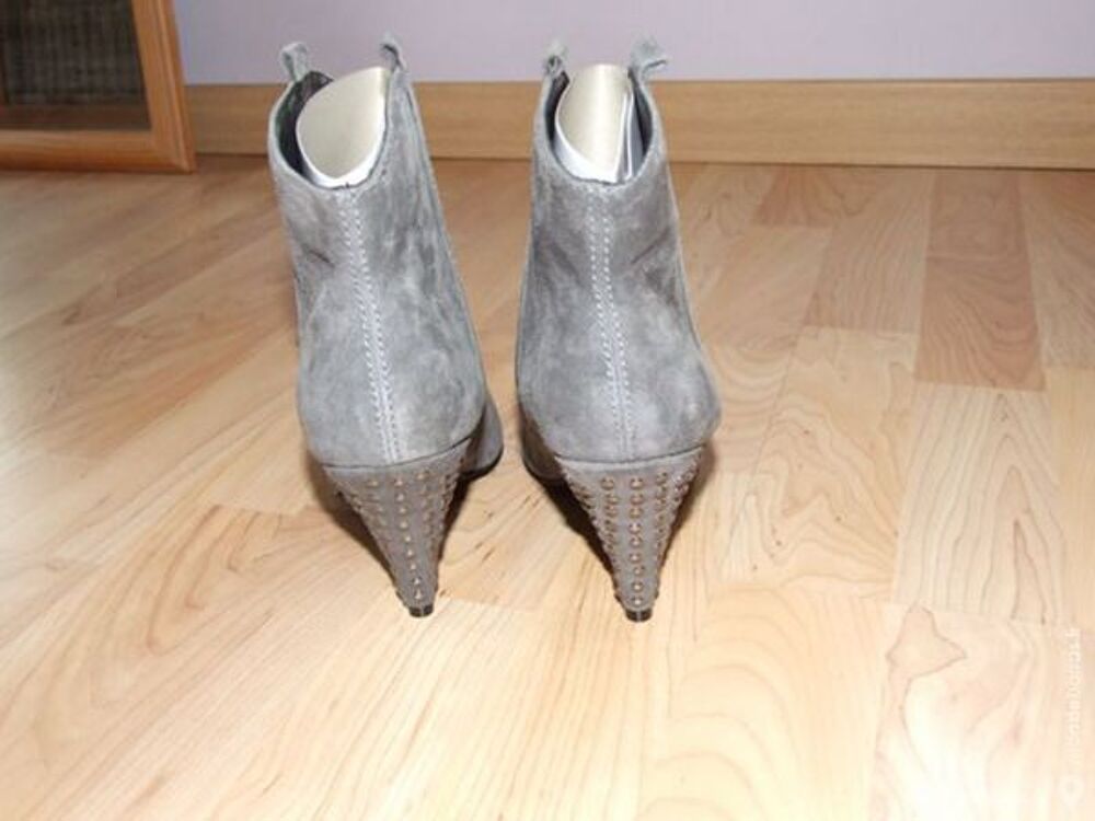 bottines grises 3 suisses Chaussures