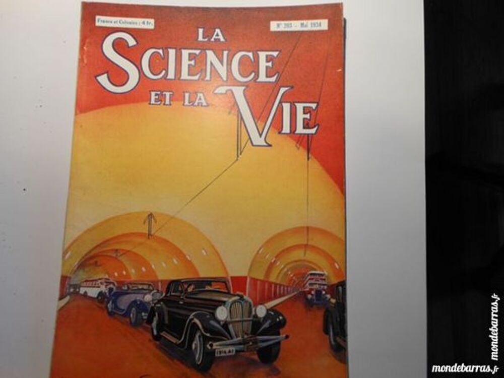 science et vie N&deg;203 de mai1934 Livres et BD