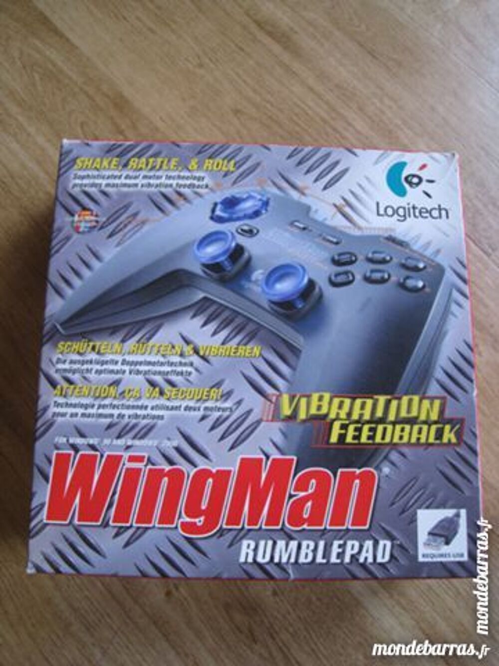Manette de Jeux PC Wingman Logitech USB Jeux / jouets