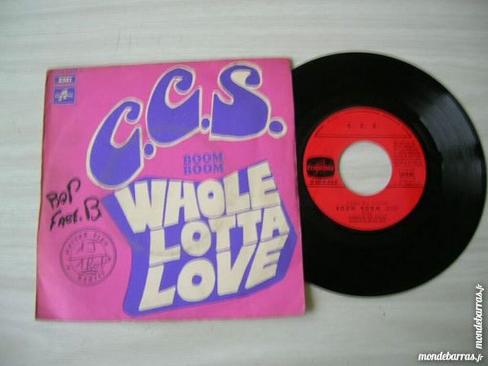 45 TOURS C.C.S. Whole lotta love CD et vinyles