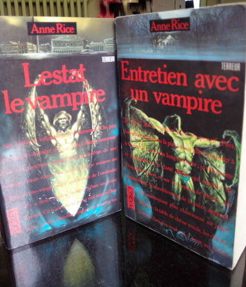 Lestat le vampire - Livres de poche 3 Poissy (78)