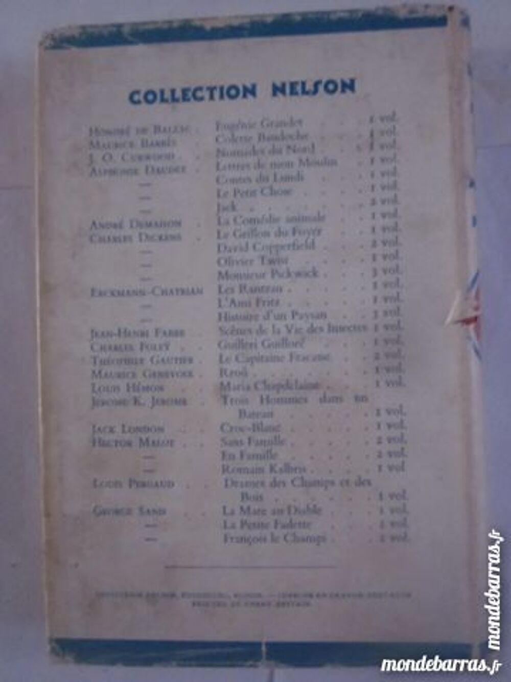 LE PETIT LORD FAUNTLEROY collection NELSON Livres et BD