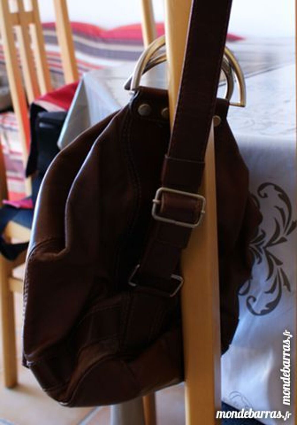 Sac &agrave; dos en cuir Maroquinerie