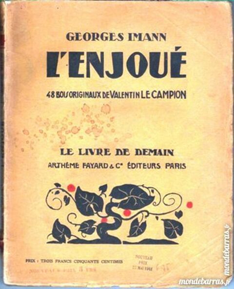 l'enjou - Georges IMANN / les-livres-de-jac 12 Laon (02)