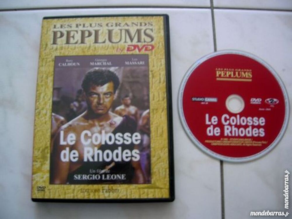DVD LE COLOSSE DE RHODES - P&eacute;plum DVD et blu-ray