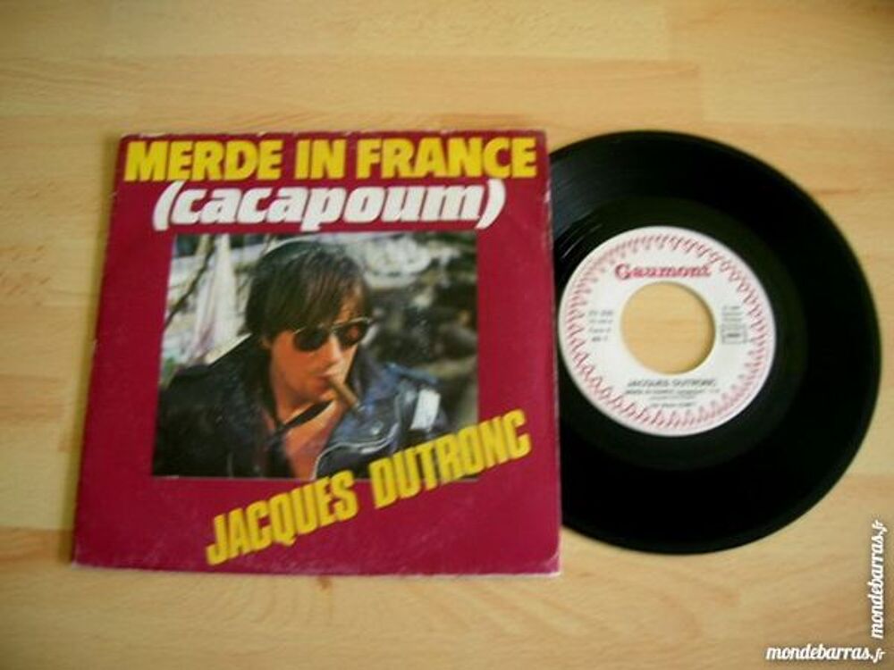 45 TOURS JACQUES DUTRONC Merde in France CD et vinyles