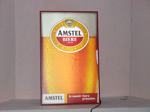 ENSEIGNE LUMINEUSE AMSTEL 50 Chalon-sur-Sane (71)