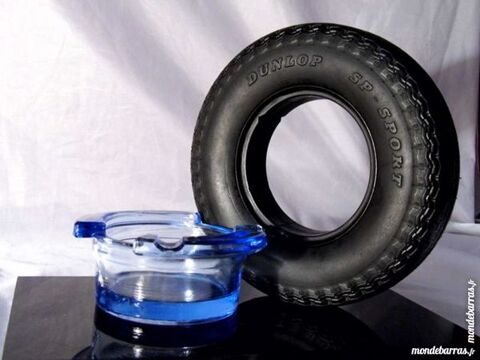 Cendrier DUNLOP vide poche publicitaire vintage 20 Dunkerque (59)