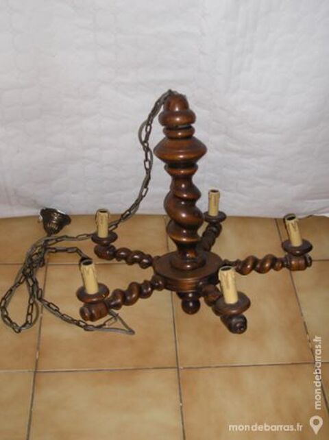 lustre 5 branches spcial haut plafond 15 Septmes-les-Vallons (13)