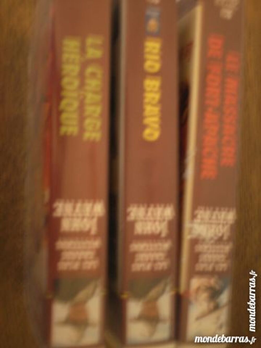 cassettes vid&eacute;o DVD et blu-ray