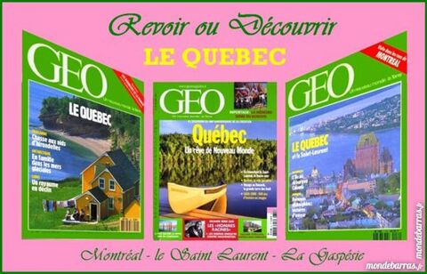 QUEBEC - g�o - MONTREAL / prixportcompris 13 Laon (02)