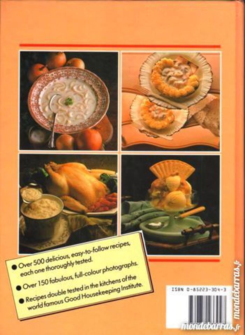 Voici un livre de recettes sur : -- COOKING FOR E Livres et BD