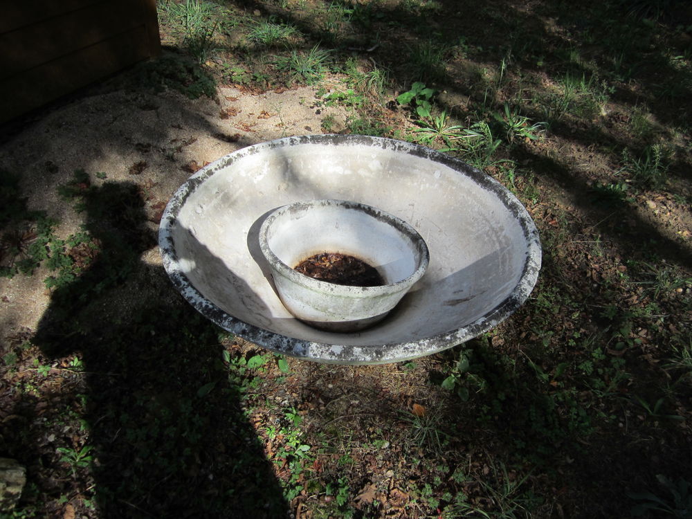 vasque et coupe Jardin