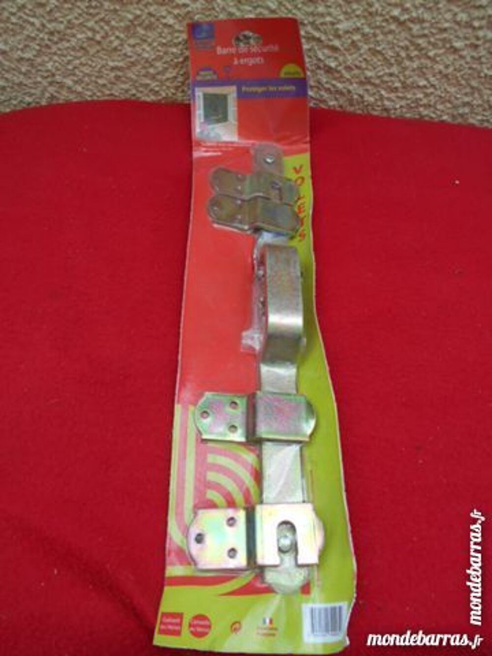 2 BARRES SECURITE pour volets Bricolage