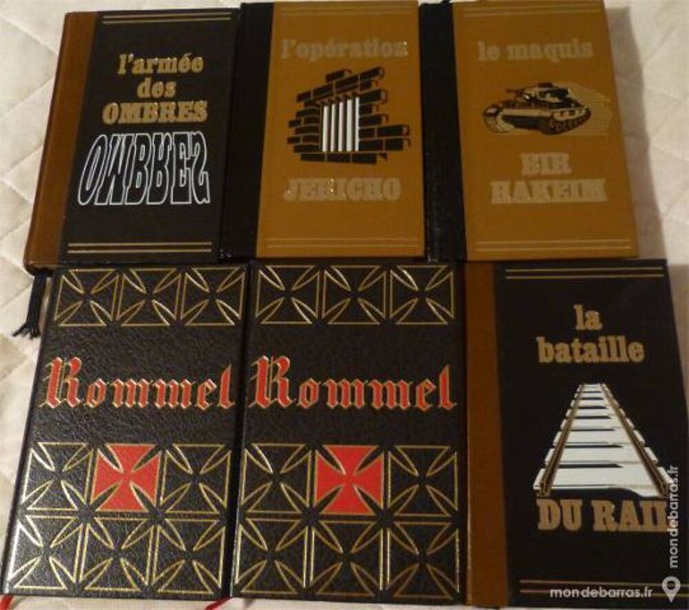 6 livres guerre 1940 Livres et BD