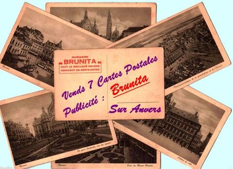 MARGARINE BRUNITA - CP / prixportcompris 50 Lille (59)