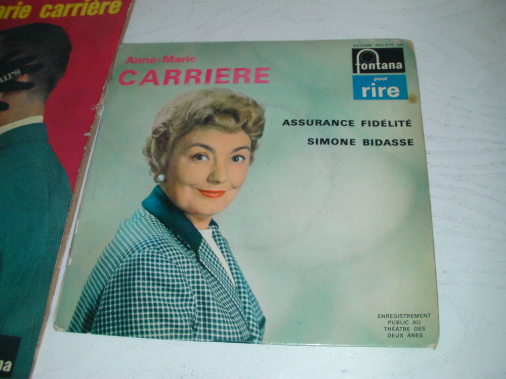 33 tours et 45 tours Anne-Marie CARRIERE CD et vinyles