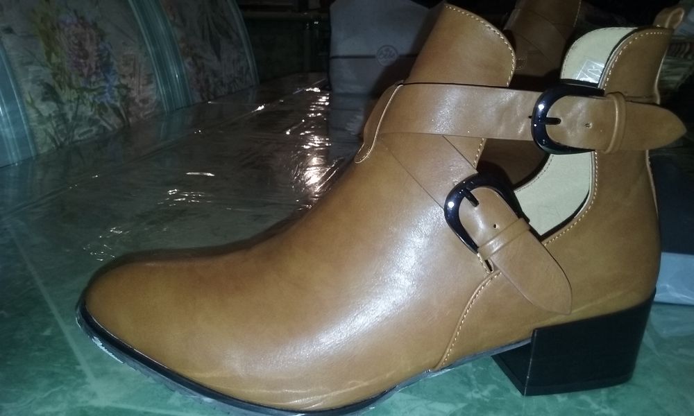 bottines marron Chaussures
