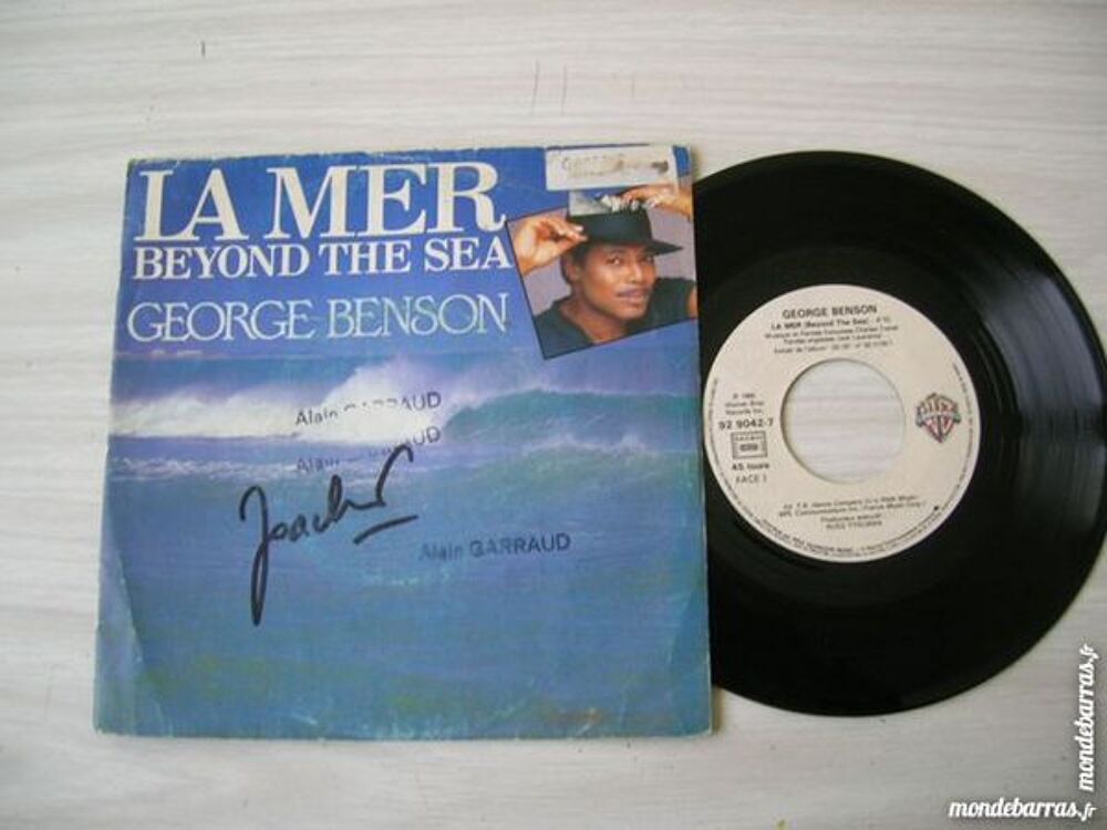 45 TOURS GEORGE BENSON La mer CD et vinyles