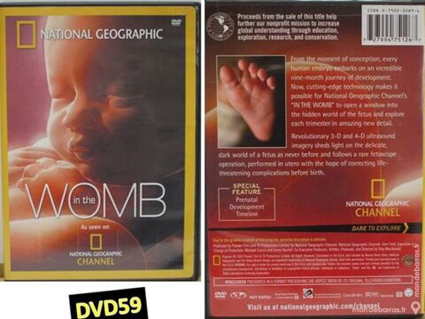 dvd : IN THE WOMB - NATIONAL GEOGRAPHIC 8 Mons-en-Barul (59)