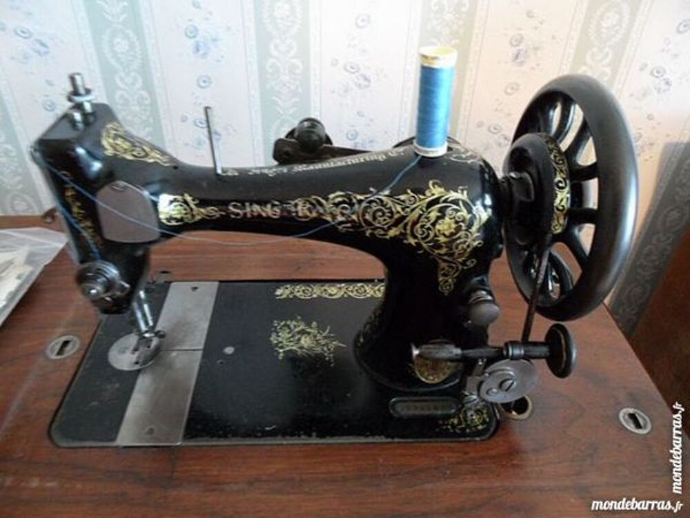 MACHINE A COUDRE SINGER 1907 MODEL 27/28K tbe Meubles