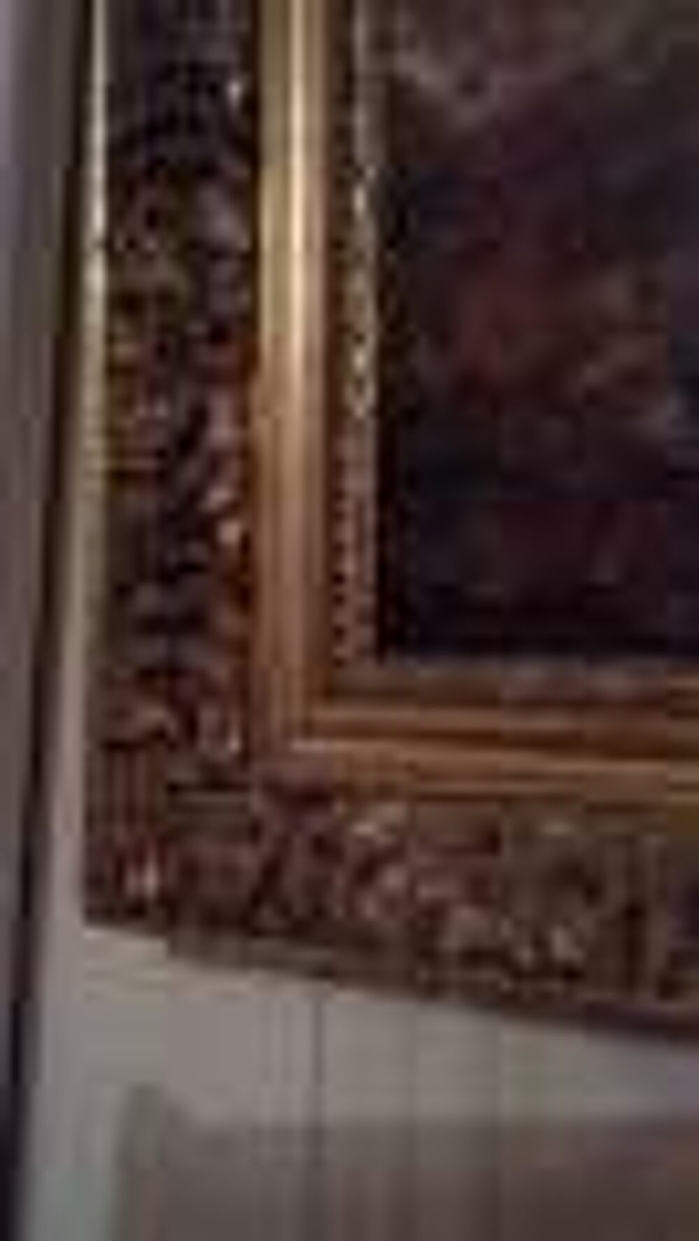Tableau de peintre. Décoration