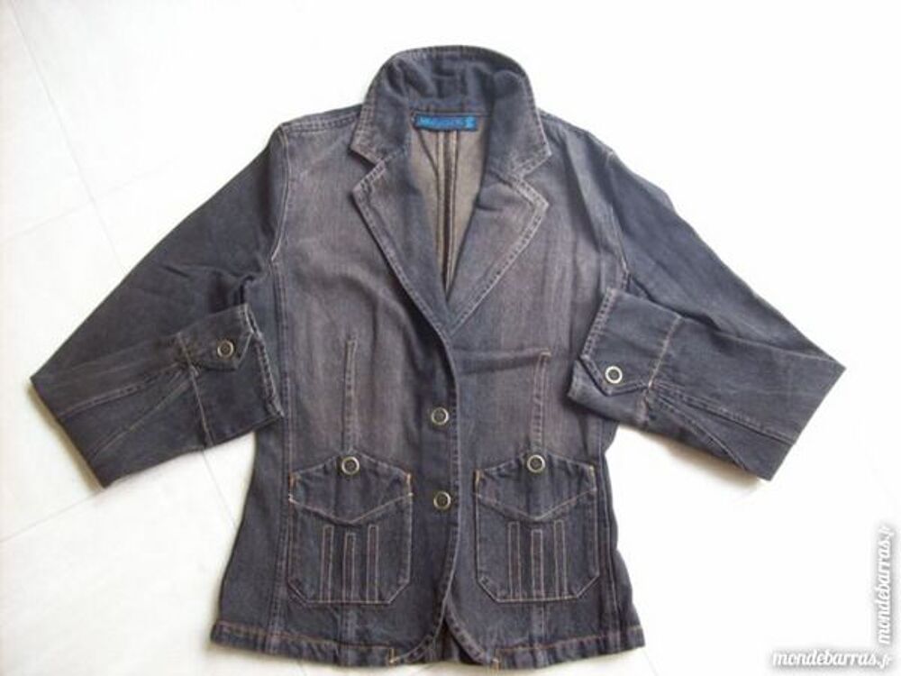 veste jean rouille + veste velours - 40 - zoe Vêtements