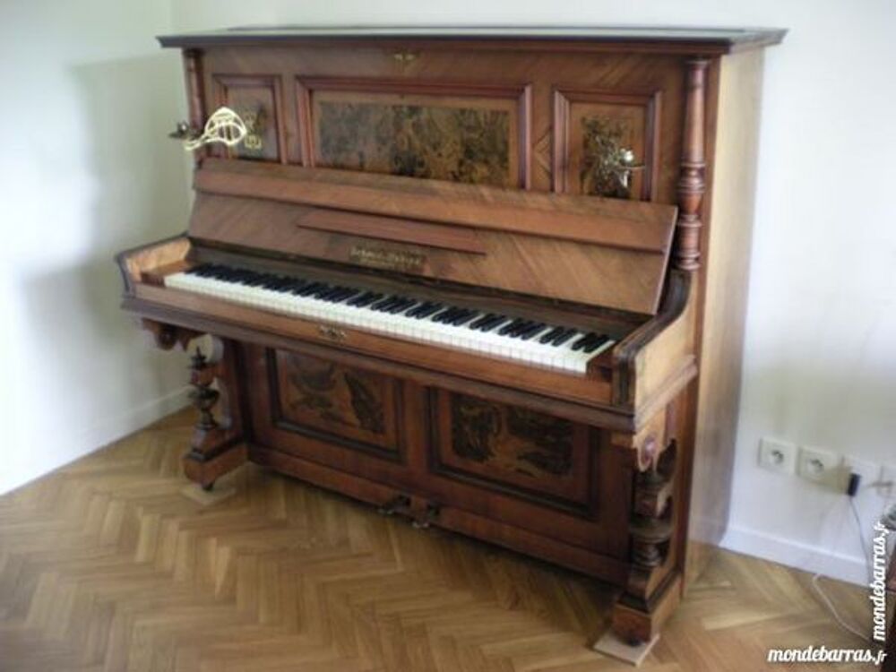Rare piano ancien Schmid &amp; Dubied - Strassburg Instruments de musique