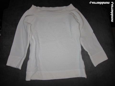 Pull Jennyfer S Blanc FEMME 5 Chalon-sur-Sane (71)
