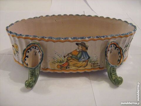 JARDINIERE HENRIOT QUIMPER AVEC PIEDS EN CORNE D'A 250 Brest (29)