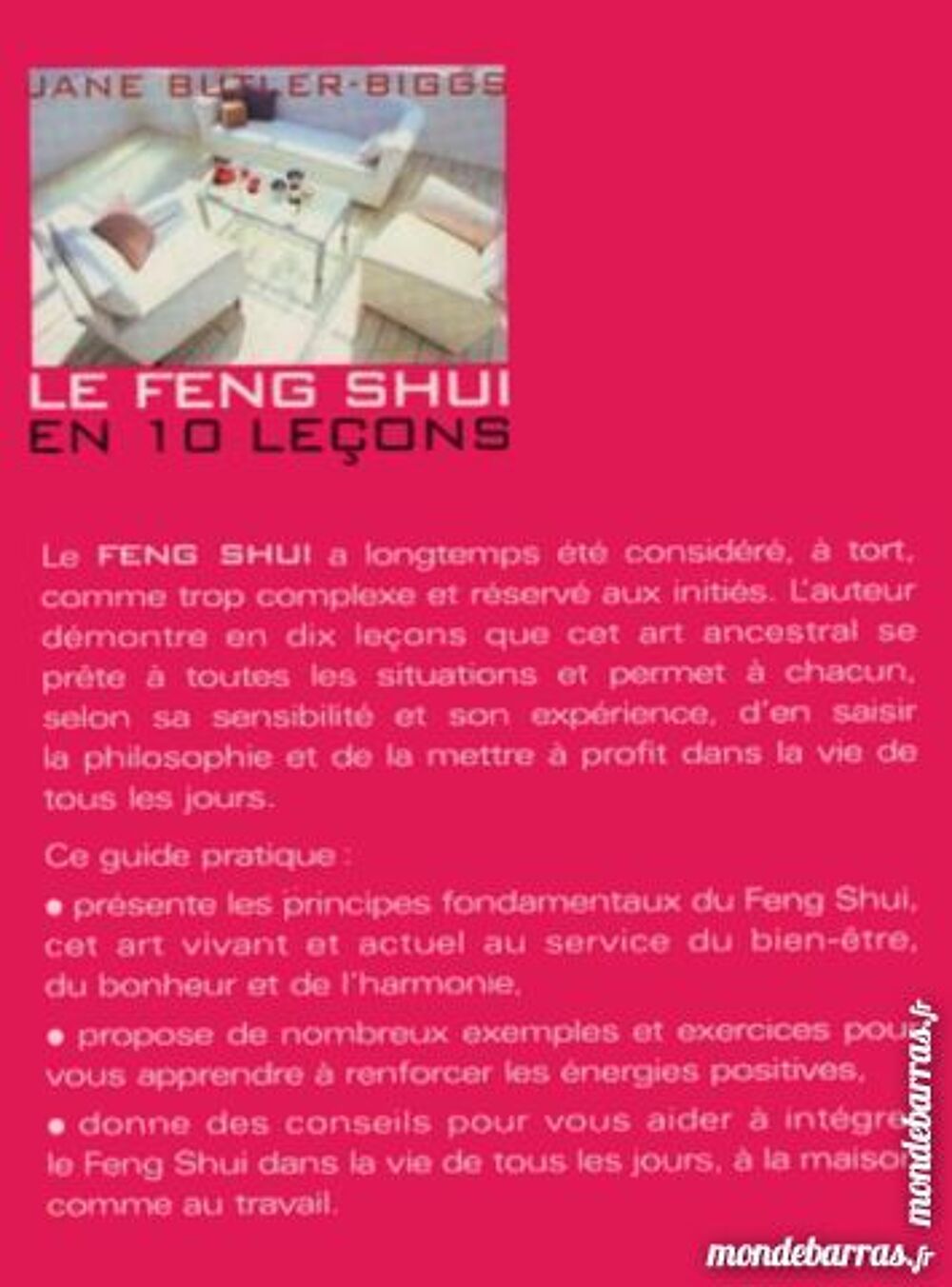le FENG SHUI - bien &ecirc;tre / prixportcompris Livres et BD