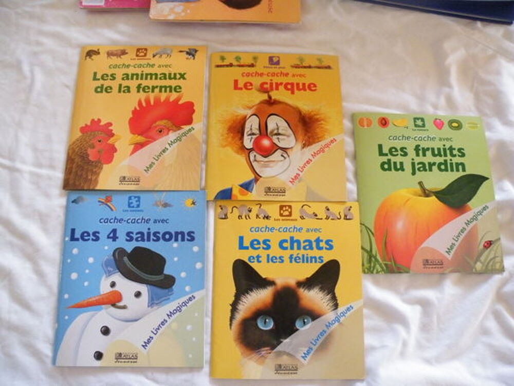 5 livres magiques Livres et BD