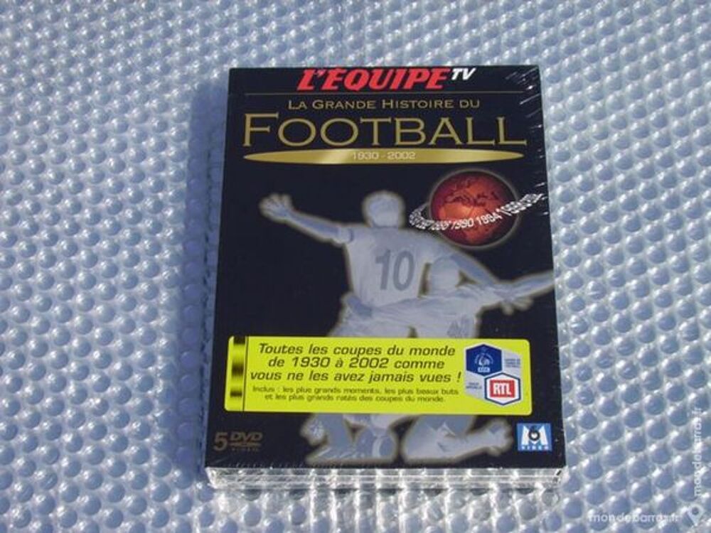 POUR AMATEUR DE SPORTS : LOT DE 8 DVD EN 2 COFFRET DVD et blu-ray