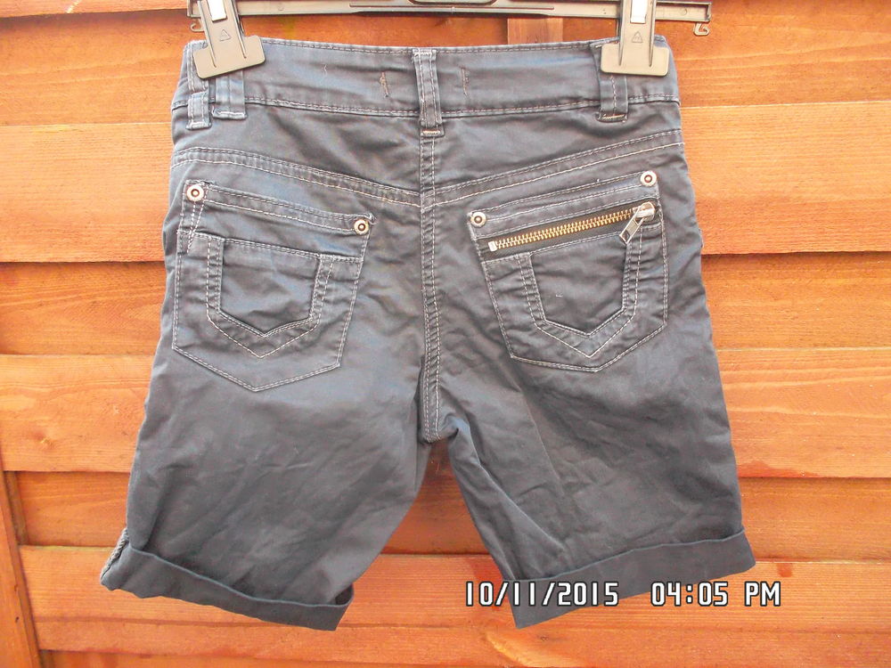 SHORT BLEU MARINE C ET A*JUSTE 1E*KIKI60230 Vêtements enfants
