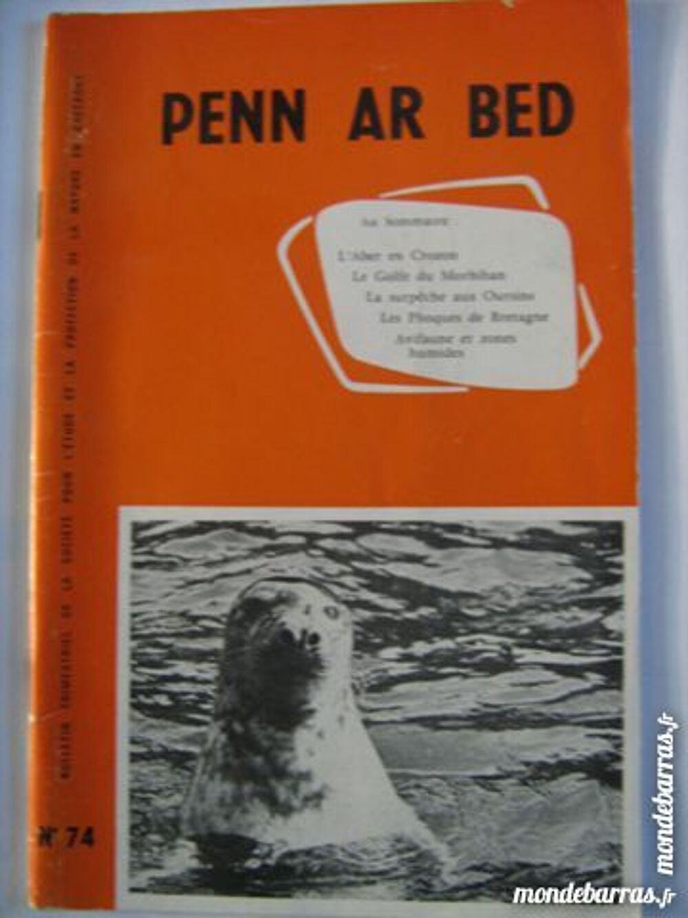 revue PENN AR BED N&deg; 74 Livres et BD