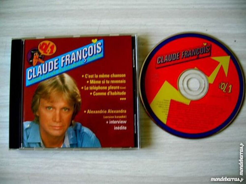 CD CLAUDE FRANCOIS L'histoire de sa vie - RARE CD et vinyles