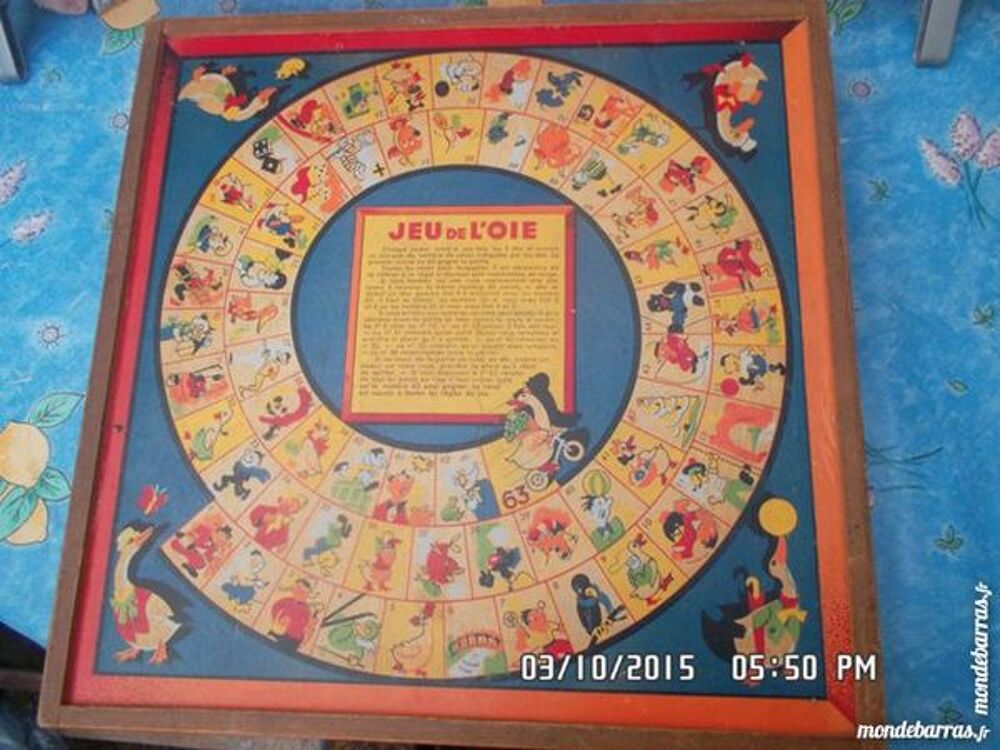 jeu de l'oie ancien Jeux / jouets