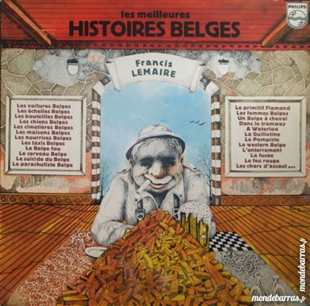 VINYL 33 tours MEILLEURES HISTOIRES BELGES CD et vinyles