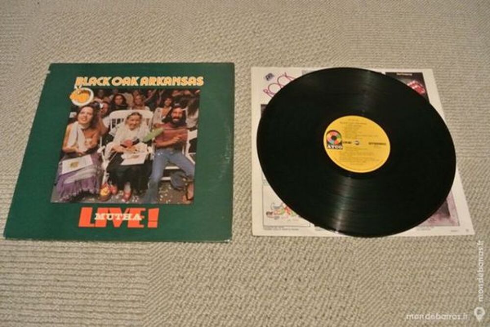 Black oak of Arkansas - Live CD et vinyles