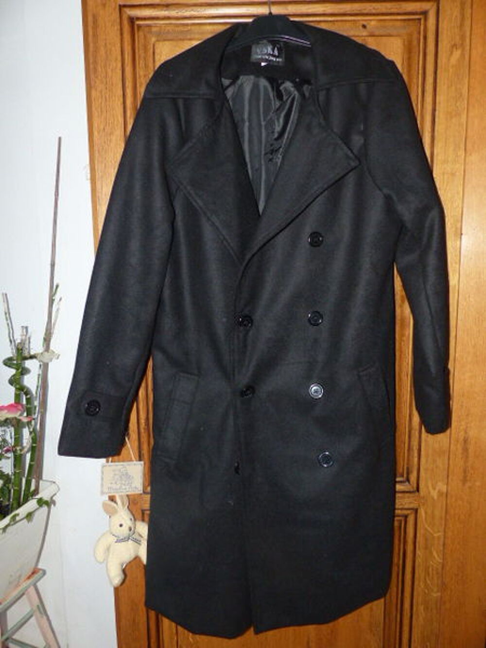 manteau en laine taille 40 mixte Vêtements