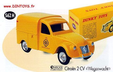 Citron 2cv Wegenwacht 1/43 Dinky Atlas Neuf 42 Gunes (62)