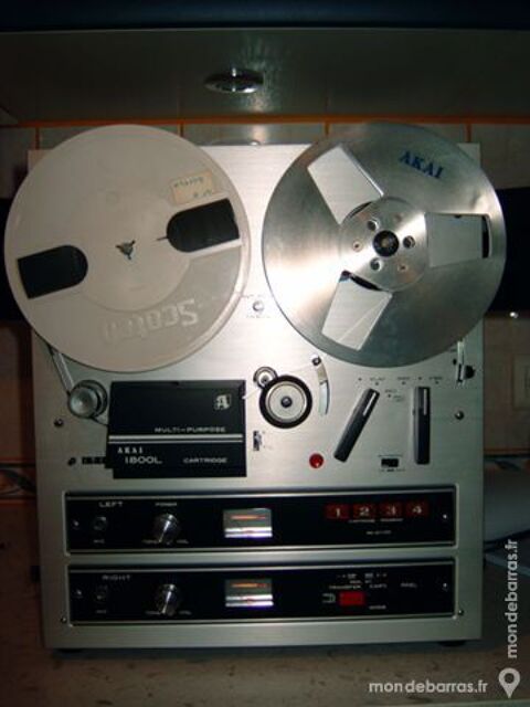 Akai 1800L bandes et cartouches henri59 230 La Chapelle-d'Armentières (59)