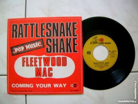45 TOURS FLEETWOOD MAC Rattlesnake shake 15 Nantes (44)