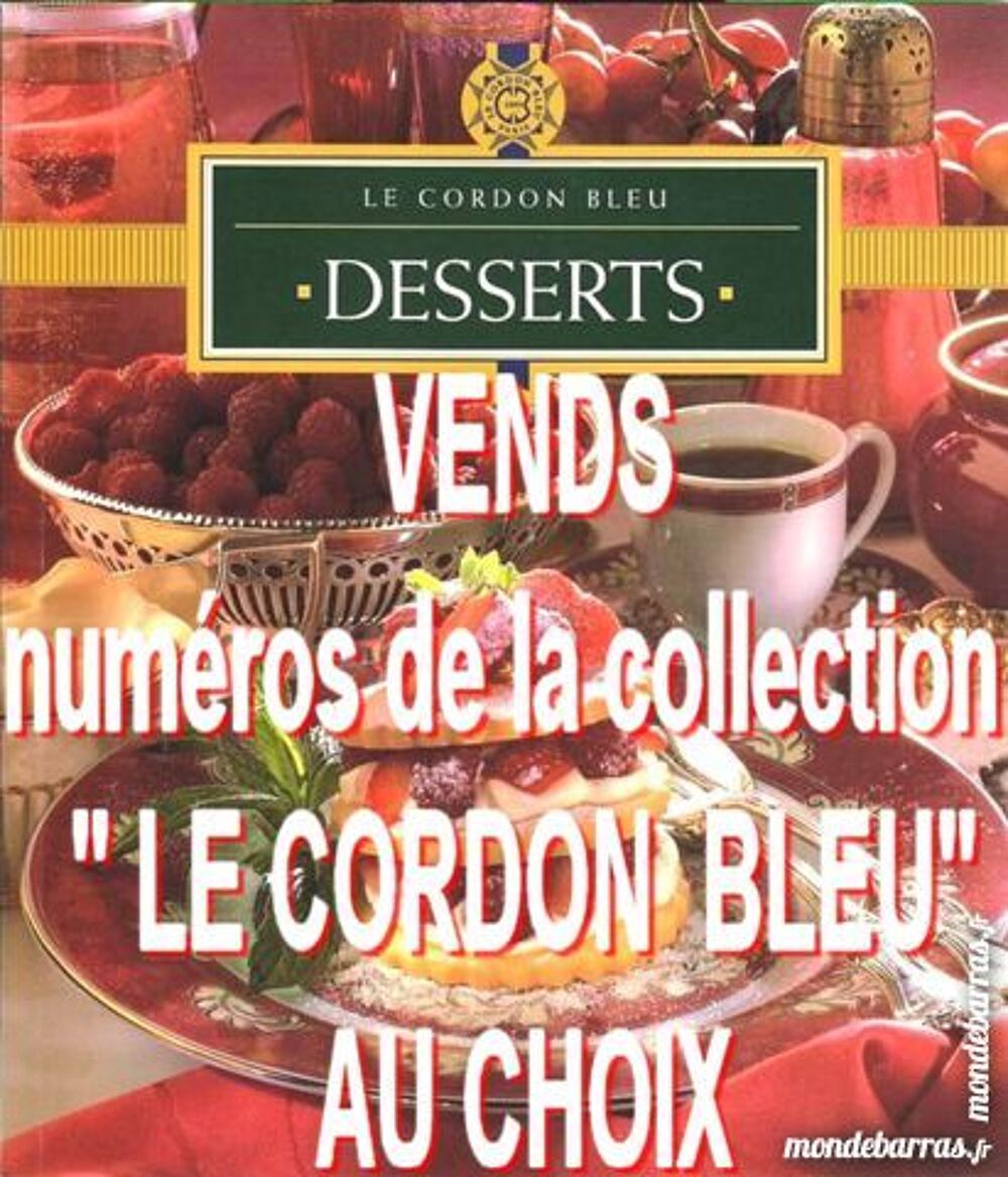 CORDON BLEU Livres et BD