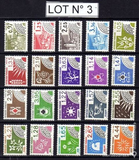 Problitrs timbres NEUFS** LOT N 3 6 La Seyne-sur-Mer (83)